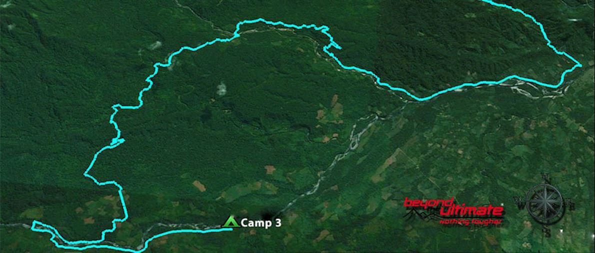 The Jungle Ultra Mappa del percorso